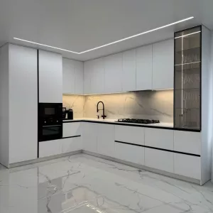 Дизайнерская кухня на заказ напрямую из мебельного цеха