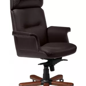 Кресло премиум руководителя Стил Нотабл А натуральная кожа