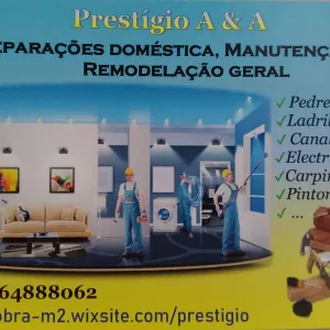 Pedreiro, Ladrilhador, Canalizador, Pintor, . Remodelação e Manutenção