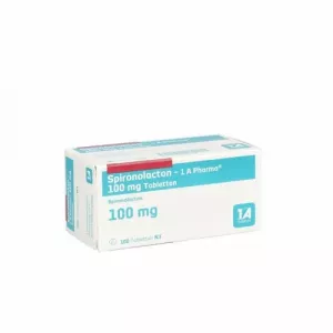 Spironolacton – 1A Pharma 100 mg Tabletten 100 Tablets (Spironolactone)