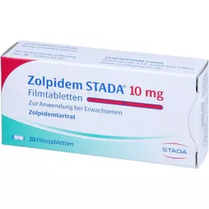 Zolpidem STADA 10 mg Filmtabletten 20 Tablets (Zolpidem)