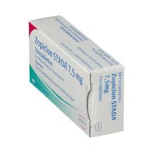 Zopiclon STADA 7.5 mg Filmtabletten 20 Tablets (Zopiclone)