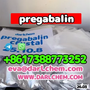 Top Quality 98% Purity pregabalin crystals powder 148553-50-8 Ethyl Ester