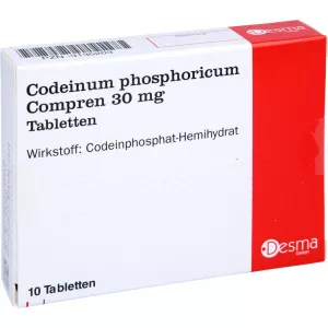 Codeinum Phosphoricum Forte 30 mg 10 Tablets