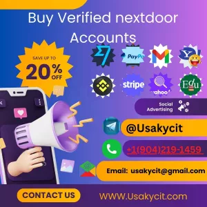 How to Get Verified Nextdoor Accounts Fast and Safely 🚀