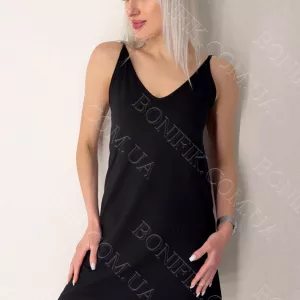 Жіноча нічна сорочка на тонкій бретелі «Flirty» (арт. LDK 112/45/01)