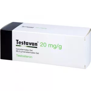 Testavan 20 mg/g Transdermales Gel 3 Tubes (Testosterone 20 mg)