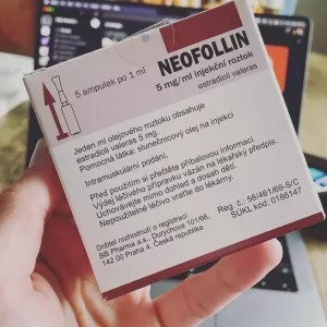 Neofollin 5 mg/ml Injektionslösung 5 × 1 ml (Estradiol)