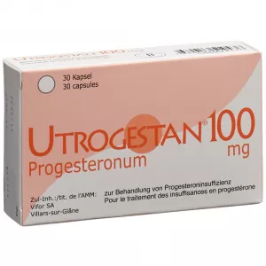 Utrogestan 100 mg 30 Capsules (Progesterone)