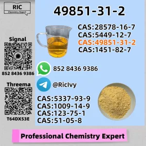 Trusted Partner in Supply 49851-31-2 and P.MK 28578-16-7