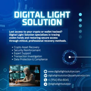 HOW TO RECOVER YOUR SCAMMED BITCOIN/USDT/ ETH / WITH /DIGITAL LIGHT SOLUTION