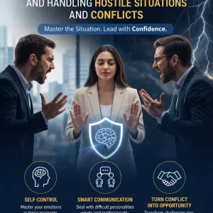 Developing Human Behavior and Strategies for Managing and Handling Hostile Situations and Conflicts