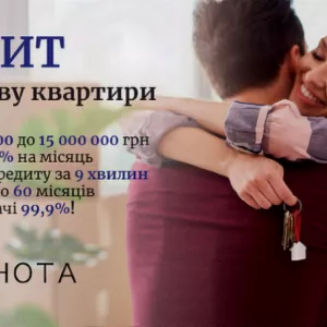 Кредит під заставу квартири або будинку у Києві.