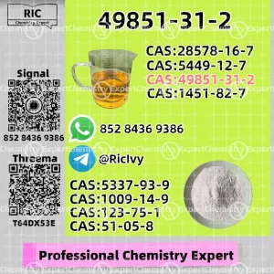 Safe transport guaranteed 49851-31-2 and P.MK CAS 28578-16 -7