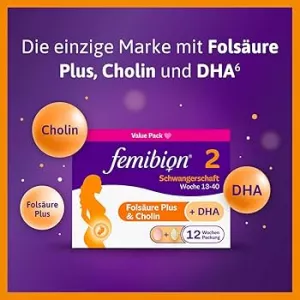 Femibion 2 Pregnancy Tablets – 12 Weeks, Pack of 168