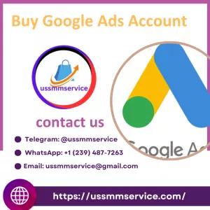 Buy Google Ads Accounts | 100% Best Usable & Verified