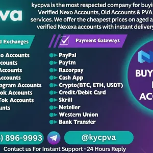 Top 18 Reliable Sellers for Bulk Verified Nexo Accounts 2026