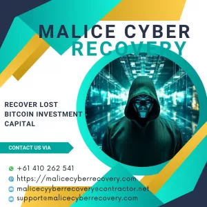 HOW CAN I RECOVER MY LOST OR HACKED CRYPTO FUNDS? CONTACT MALICE CYBER RECOVERY SPECIALIST