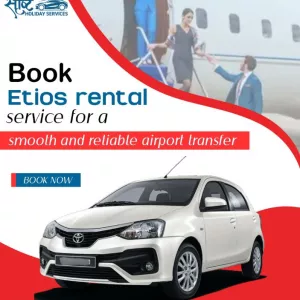 Book Toyota Etios Cab Rental in Jaipur | Best Rates