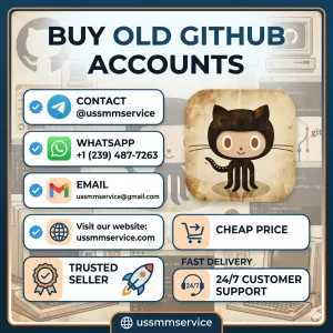 Buy Old GitHub Accounts Secure & Ready to Use