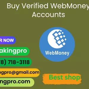 How to Buy Verified WebMoney Accounts Online? (Instant Delivery)