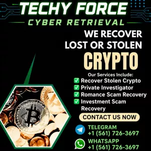 Top 6 Best Crypto Scam Recovery Agencies to Recover Your Stolen Crypto With TechY Force Cyber Retrieval