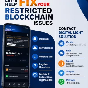 Professional Crypto Asset Recovery Solutions:Contact Digital Light Solution