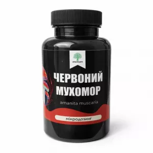 Микродозинг красного мухомора — энергия, ясность, баланс в 60 капсулах