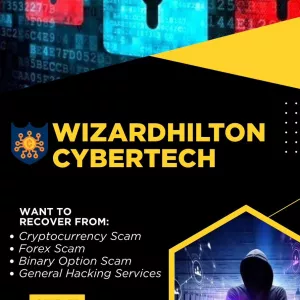 CONTACT WIZARD HILTON CYBER TECH FOR PROFESSIONAL CRYPTO RECOVERY SERVICES.