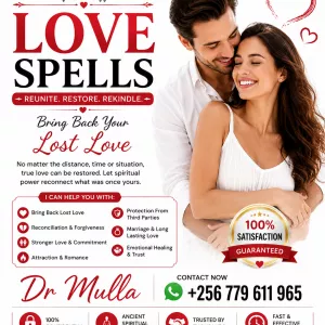 Powerful Love Spells That Work Fast and Bring Back Lost Love – WhatsApp Dr Mulla Today: +256779611965
