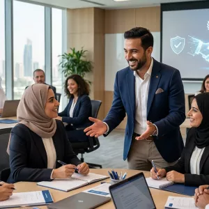 🎓 تحقيق الأداء المتميز في الخدمة والعناية بالعملاء والدبلوماسية في الأداء