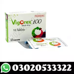 Vigorex 10 Tablets sildinafilIn 100mg Gujranwala