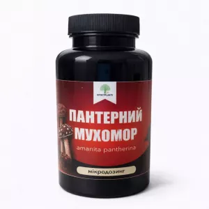 Пантерный мухомор микродозинг 100 капсул 50 г — энергия, ясность, внутренний баланс
