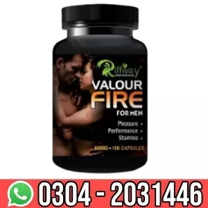 Valour Fire Herbal Capsules For men price in pakistan 03042031446