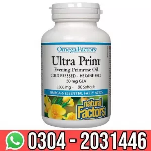 Natural Factors Ultra Prim Evening Primrose Oil 03042031446