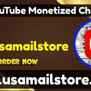 Premium Quality Buy YouTube Monetized Channels From Usamailstore