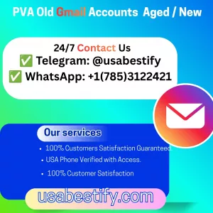 Where to Buy Old Gmail Accounts PVA & Bulk with High Quality