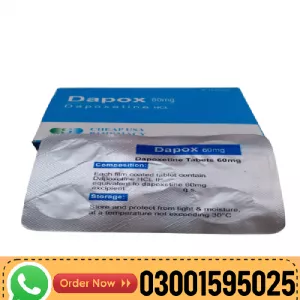Dapox 60mg Dapoxetine HCI Tablets In Pakistan