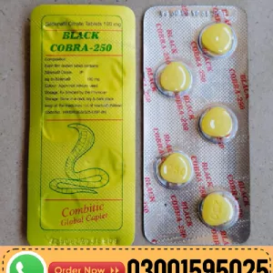 Black Cobra 250mg Tablets Price In Pakistan