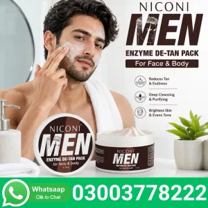 Niconi Men Enzyme De-Tan Pack In Pakistan | 03003778222