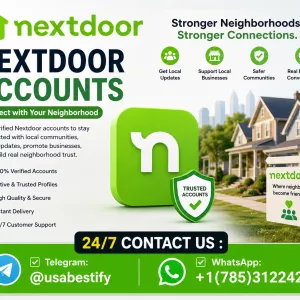 Buy Verified Nextdoor Accounts ... Fast, 100% Safe & Reliable