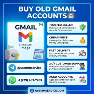 Why do you need to buy old Gmail accounts?