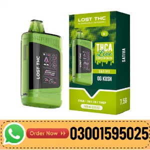 LOST THC V3 THCA Live Concentrate Disposable 7.5G In Pakistan