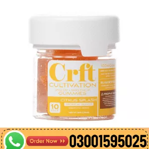 CRFT Cultivation Delta 9 THCP Gummies 100mg In Pakistan
