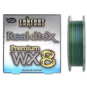 Шнур YGK Lonfort Real DTex X8 150m (мультиколор) #0.3/9lb