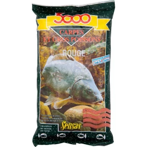 Прикормка Sensas 3000 Carp Red 1kg