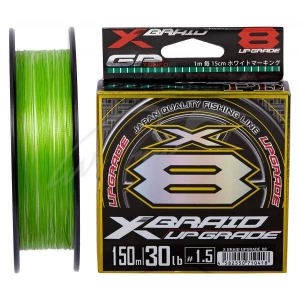 Шнур YGK X-Braid Upgrade X8 200m #0.6/0.128mm 14Lb/6.3kg