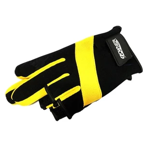 Перчатки Owner Meshy Glove 3 Finger Cut Assort 9642 M Yellow