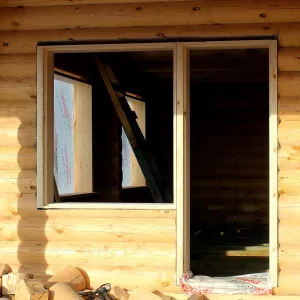 Обсада (окосячка) окон и дверей в деревянном доме и бане в Минске и области