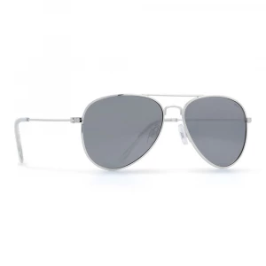 Сонцезахисні окуляри INVU Сріблясті авіатори (K1802B)